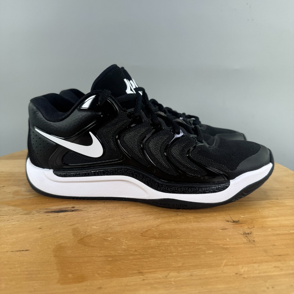 Mens 7.5 / Womens 9 - Nike KD 17 TB Promo Black White Basketball Shoes NEW